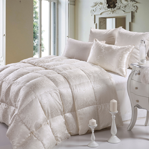 丹麦进口真丝鹅绒被