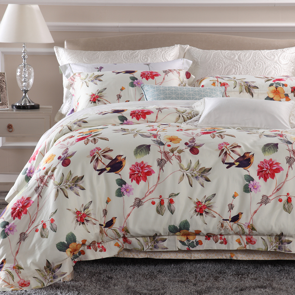 洛可可花园｜新疆长绒棉四件套